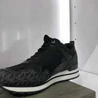 [S] MICHAEL KORS WILMA TRAINER TECH CANVAS,BLACK/WHITE, 49S1WIFS1D-BLK/WHT [FINAL SALE] (SMK327)