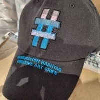 [S] BEENTRILL BIG LOGO HASHTAG CAP,BLACK, BA223CPC10-BK (SBT88)