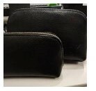 [S] CALVIN KLEIN MONOGRAM POUCH,BLACK, 194998955722 (SCK115)