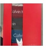 [S] CALVIN KLEIN COTTON STRETCH HOLIDAY 5-PACK BOXER BRIEF,MULTI, NB3395-905 (SCK123)