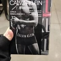 [S] CALVIN KLEIN MEN'S COTTON BOXER BRIEFS UNDERWEAR 3-PACK,BLACK MULTI, NB2594-906 (SCK128)