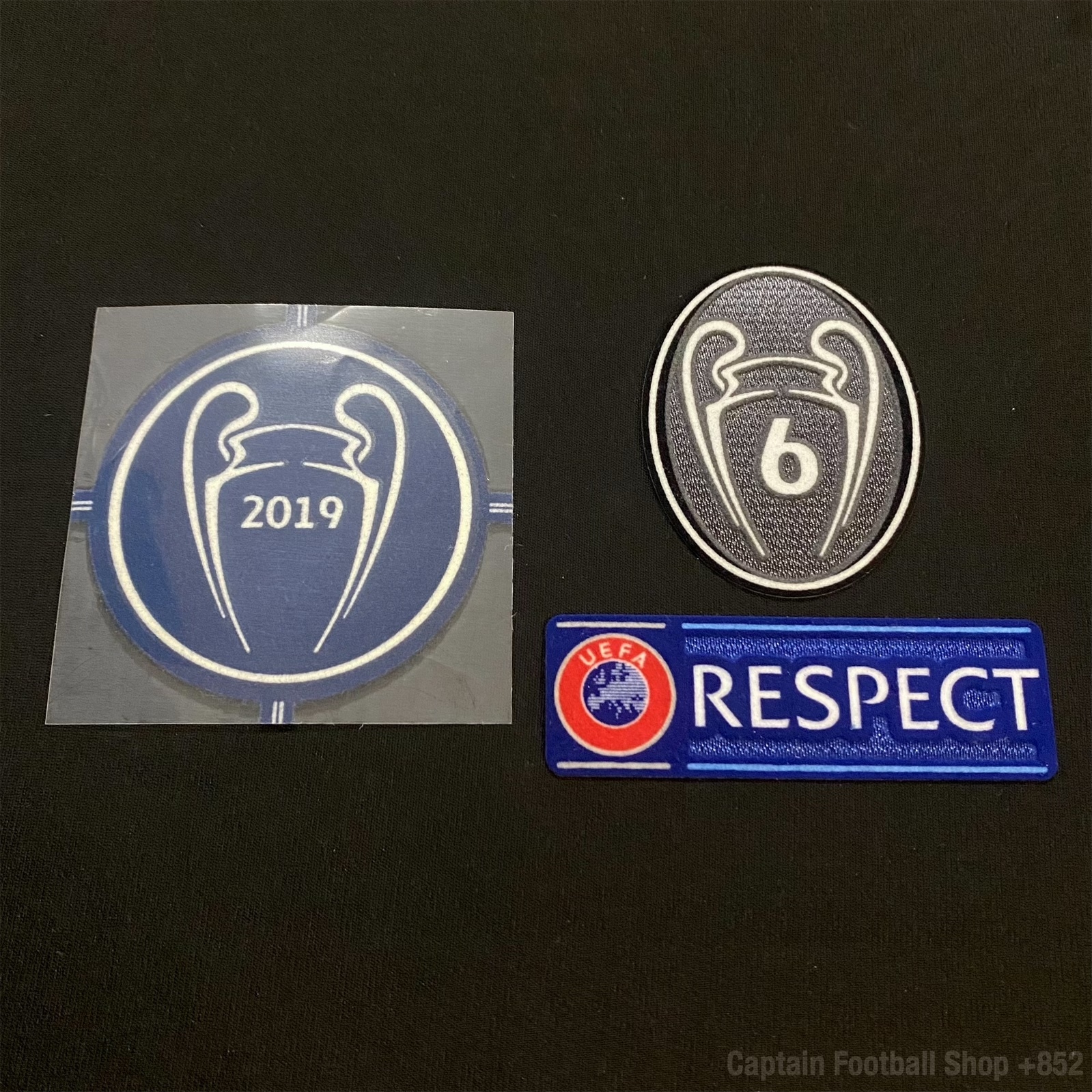 2019 UEFA Champions League official patches set (Liverpool FC)