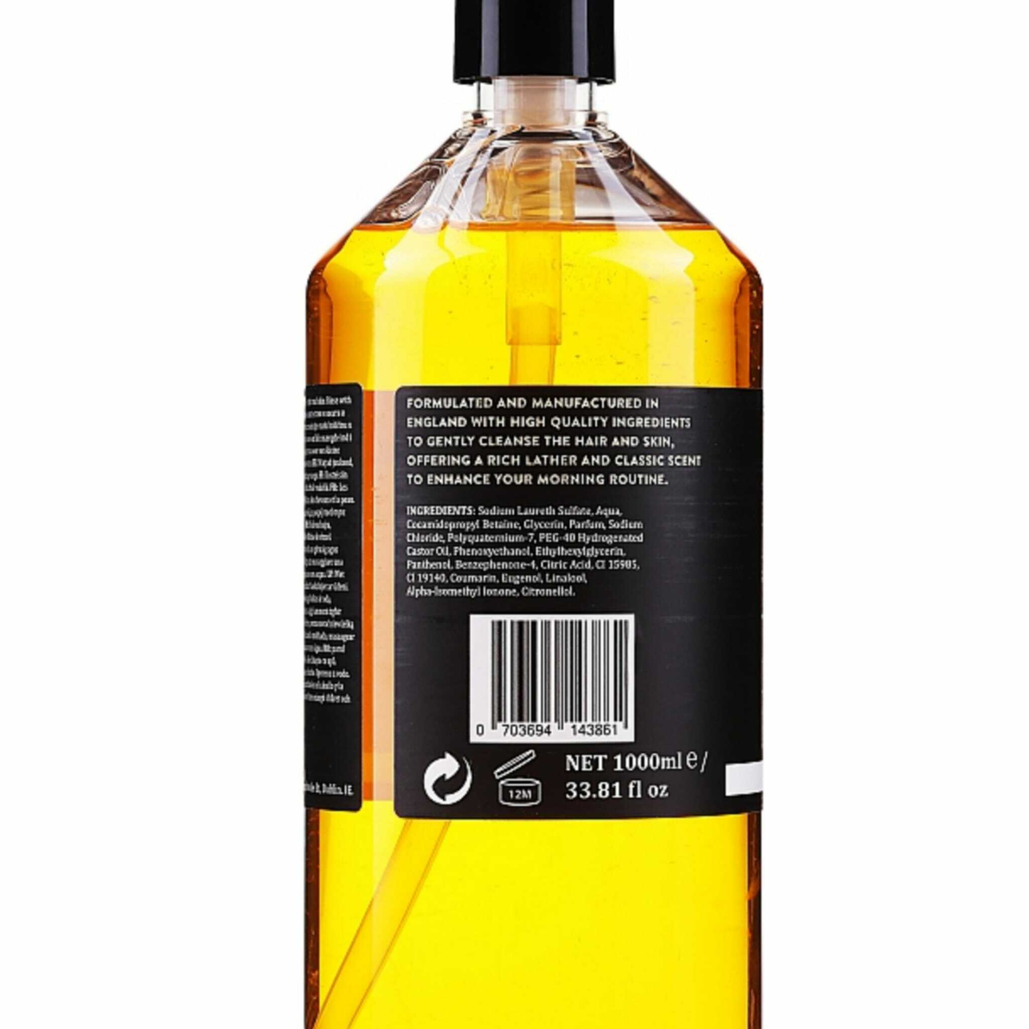 英國 DAPPER DAN 經典檀香味洗髮水 1L