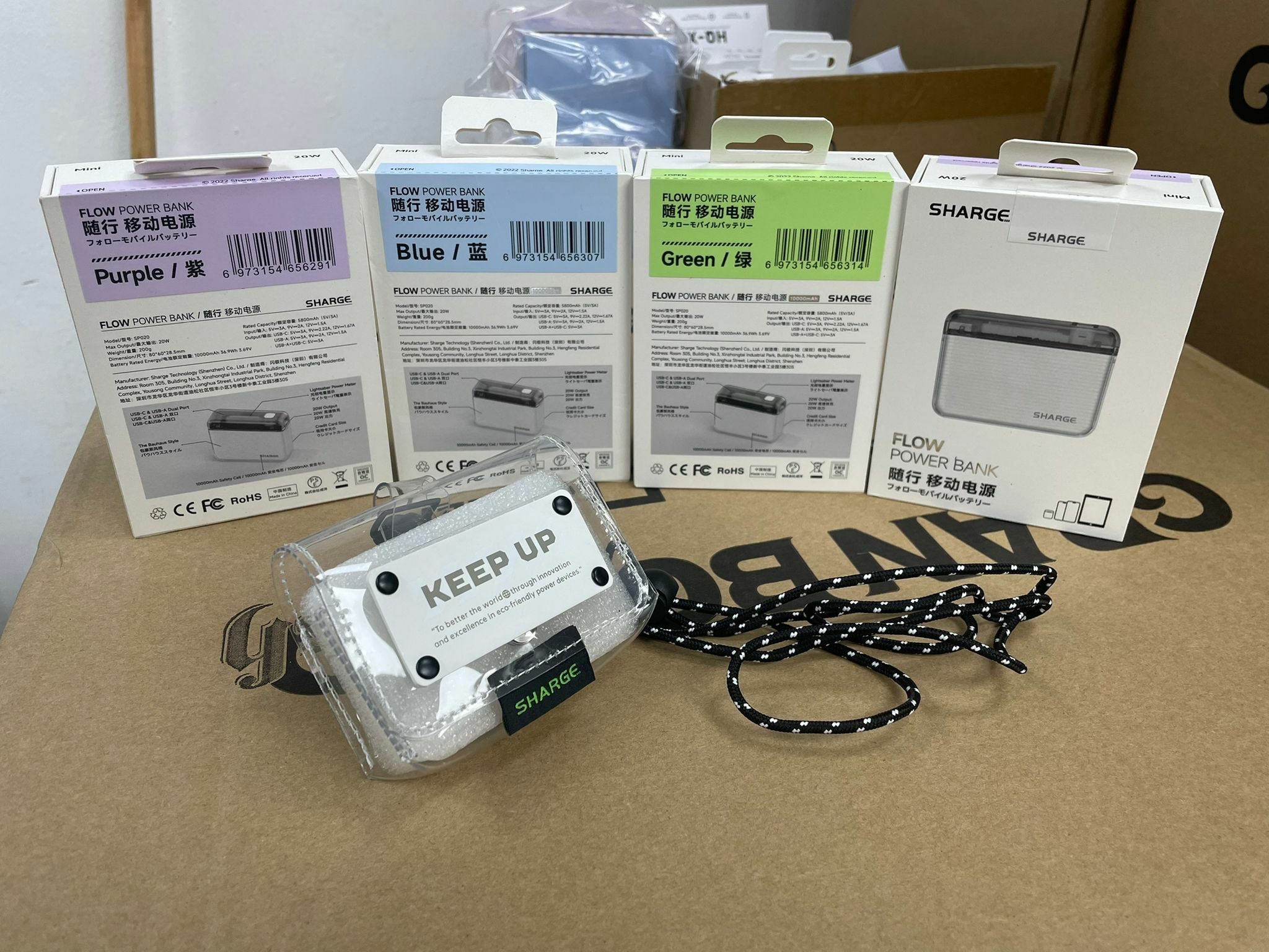 迷你版SHARGE SP020行動電源 10000mAh