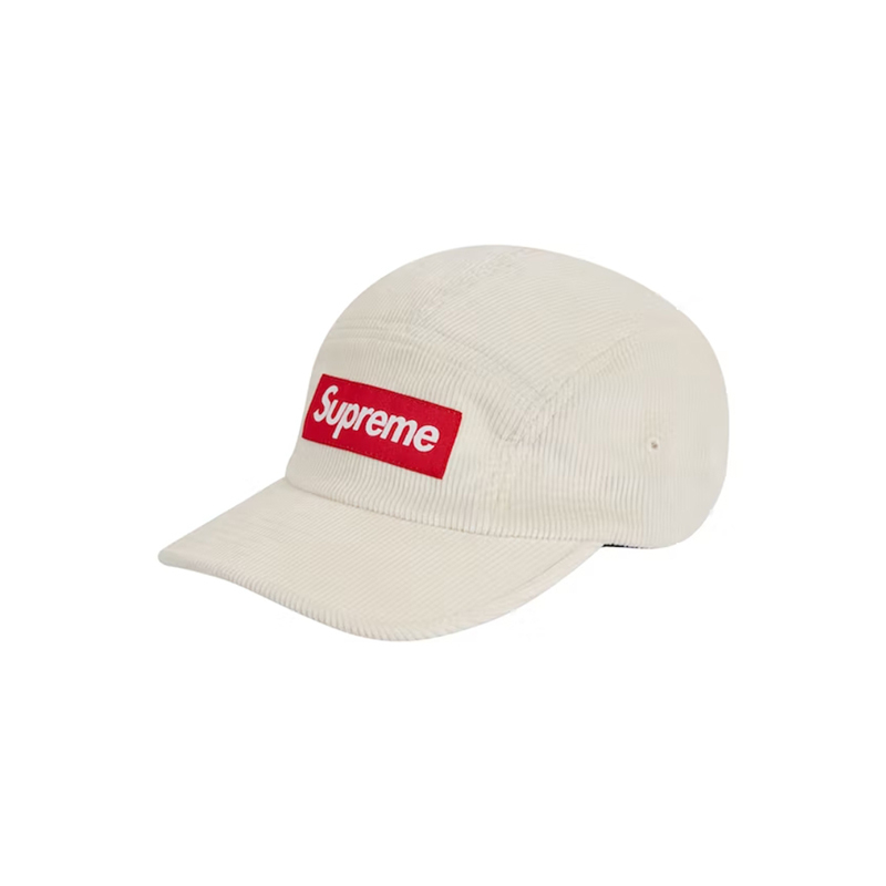 Supreme Corduroy Camp Cap (FW22) 白色SUP-390 [台灣現貨]