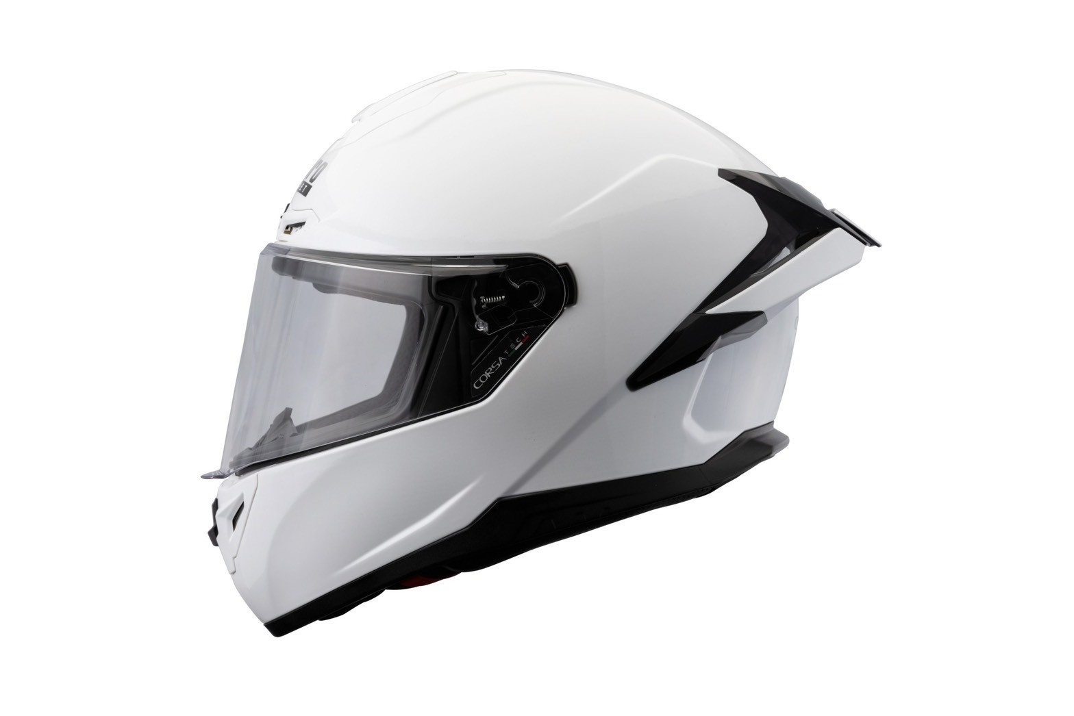 LUBRO CORSA TECH 珍珠白 全罩 大鴨尾