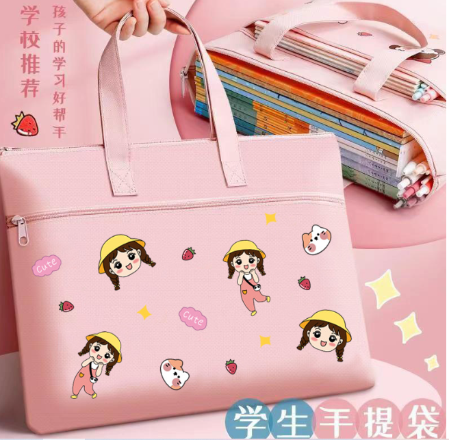 拉链文件袋 （37cm x 43cm)