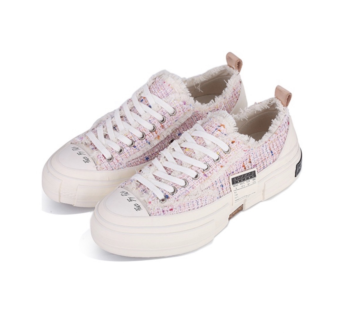 xVESSEL G.O.P Lows "Pink Tweed"  情人節限定 光感變色解構鞋