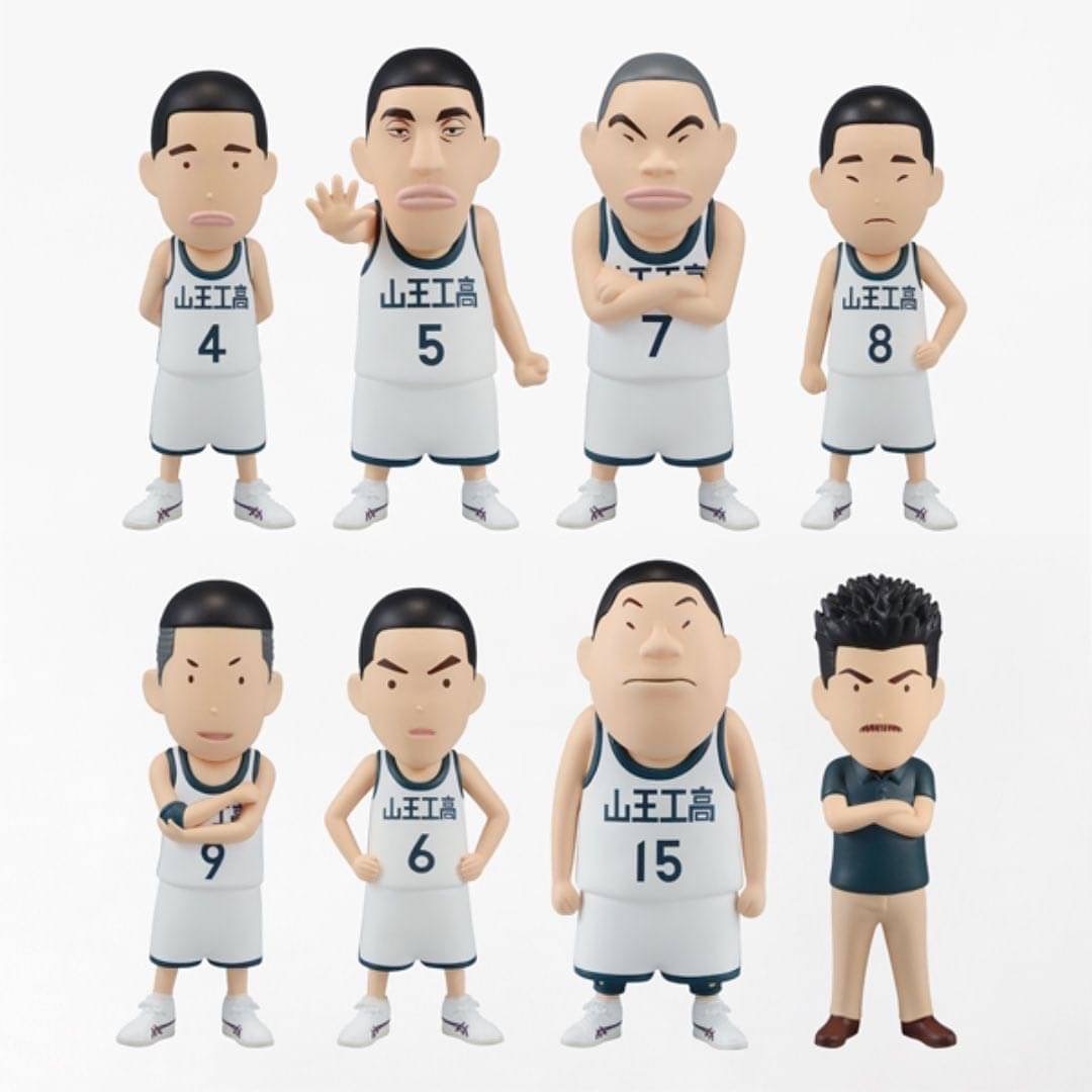 預購SLAM DUNK FIGURE COLLECTION 山王SET 灌籃高手劇場版8體