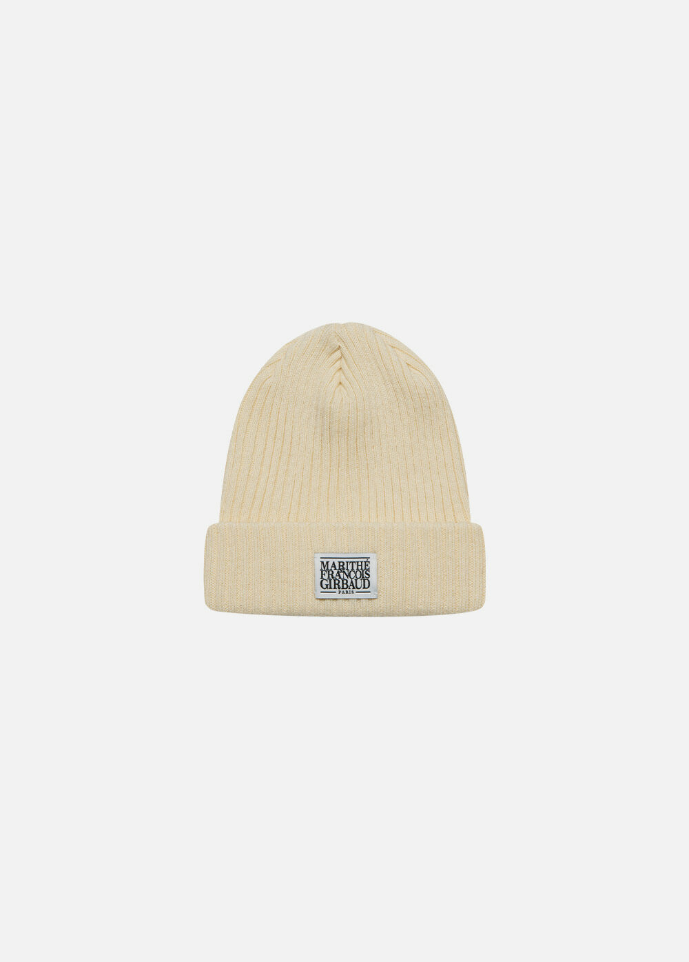 ★Marithe + Francois Girbaud★ CLASSIC LOGO BEANIE black Genuine MARITHE FRANCOIS GIRBAUD CLASSIC LOGO BEANIE black