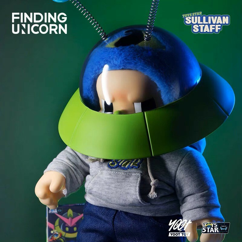 YOOT TOY REBEL x TOYS STAR 聯名款 500% 叛逆小熊 外星人