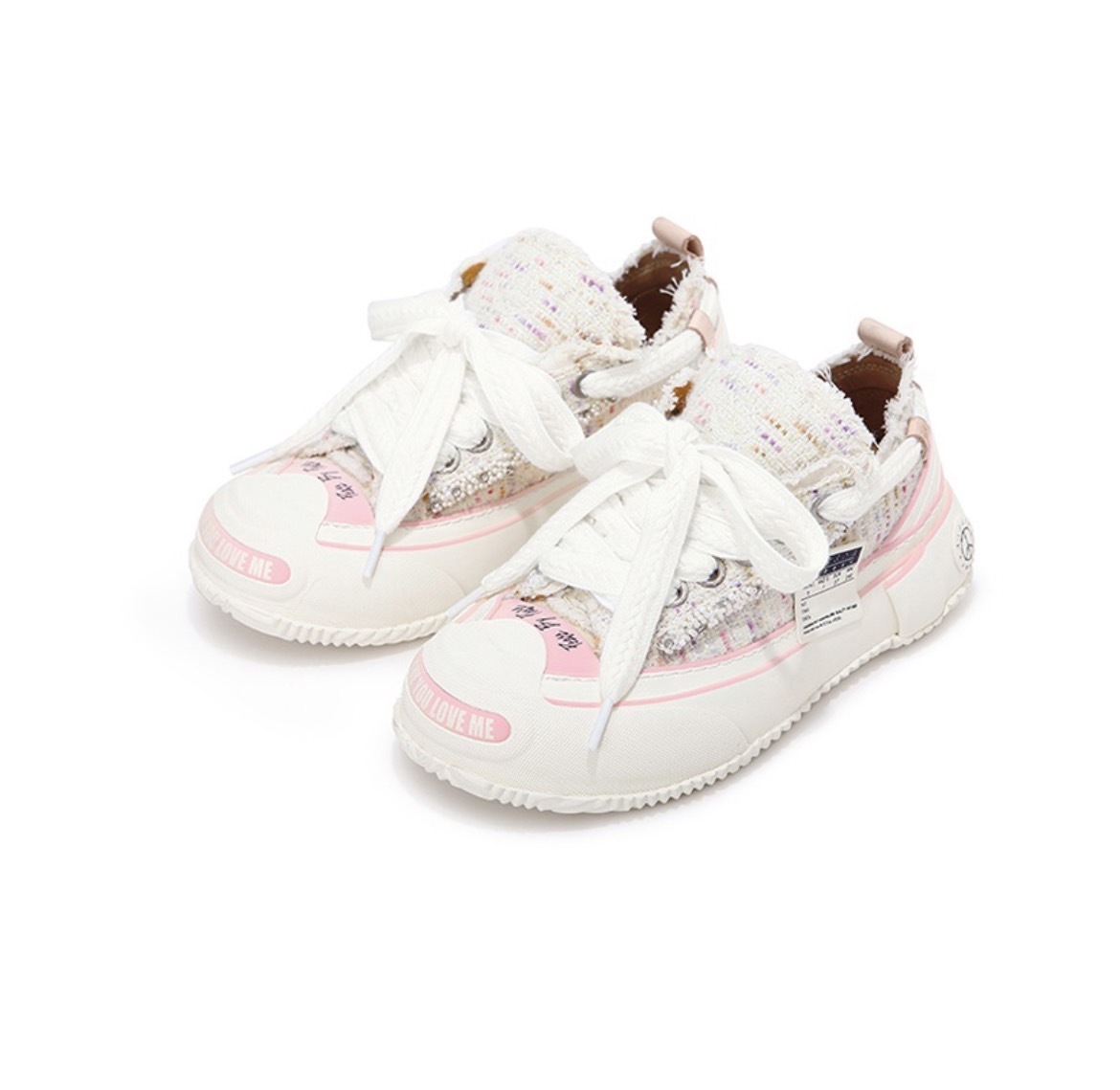 xVESSEL G.O.P. 2.0 MARSHMALLOW Lows "White Tweed" 感溫變色 棉花糖 白色 光感變色厚底解構鞋