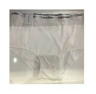 [S] CALVIN KLEIN CAROUSEL LOGO COTTON MODERN BRIEF,WHITE, QD3892-110 (SCK147)