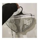 [S] CALVIN KLEIN MODERN COTTON BIKINI PANTY,GREY, F3787-020 (SCK148)