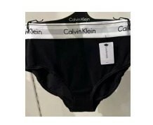 [S] CALVIN KLEIN MODERN COTTON HIGH WAIST BIKINI BOTTOM,BLACK, QF6280-001 (SCK150)
