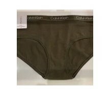 [S] CALVIN KLEIN COTTON ESSENTIAL HIPSTER UNDERWEAR,GREEN, QD3750-701 (SCK153)