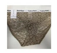 [S] CALVIN KLEIN PURE SEAMLESS BIKINI BOTTOM,KHAKI, QD3860-240 (SCK156)