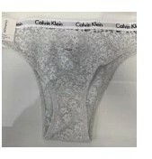 [S] CALVIN KLEIN CAROUSEL LACE BRAZILIAN BRIEF,GREY, QD3859-020 (SCK157)