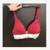 [S] CALVIN KLEIN BRALETTE,RED, QF5650-601  (SCK163)