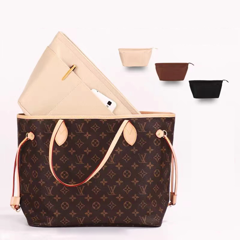 LV neverfull龍驤MK托特蔻馳MCM收納襯內膽包中包