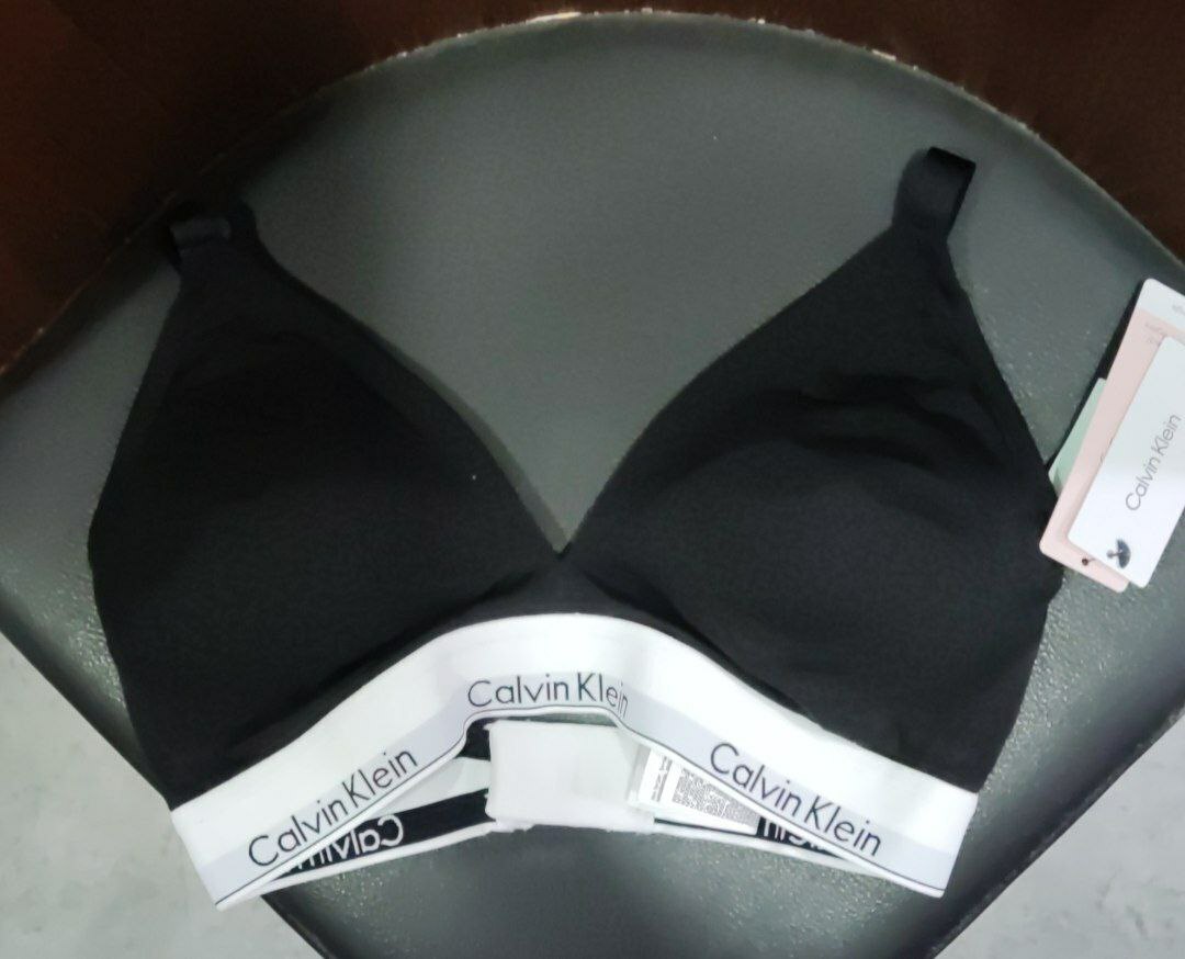 [S] CALVIN KLEIN BRALETTE,BLACK, QF6613-001 (SCK172)