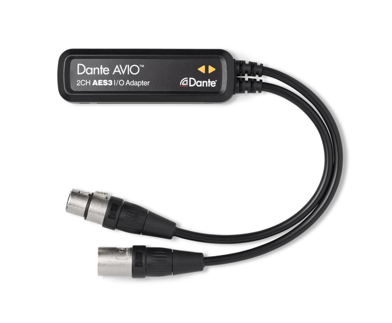 Audinate Dante AVIO AES3 IO Adapter 2x2