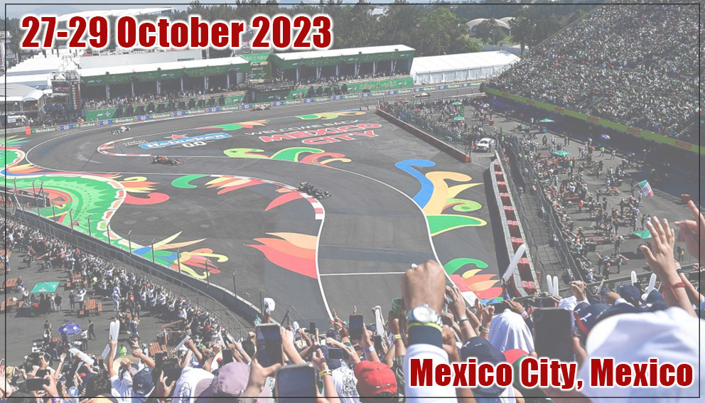 F1 - Mexico City|27-29 October 2023|R20