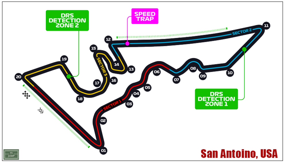 F1 - San Antonio, USA|20-22 October 2023|R19