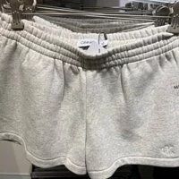[S] CALVIN KLEIN ARCHIEVE LOGO FLEECE SHORTS,GREY, SP40578428-40WP103050, FINAL SALE (SCK185)