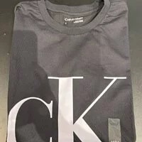 [S] CALVIN KLEIN MEN'S T-SHIRT,BLACK, SP40579393-40HP825001 (SCK188)