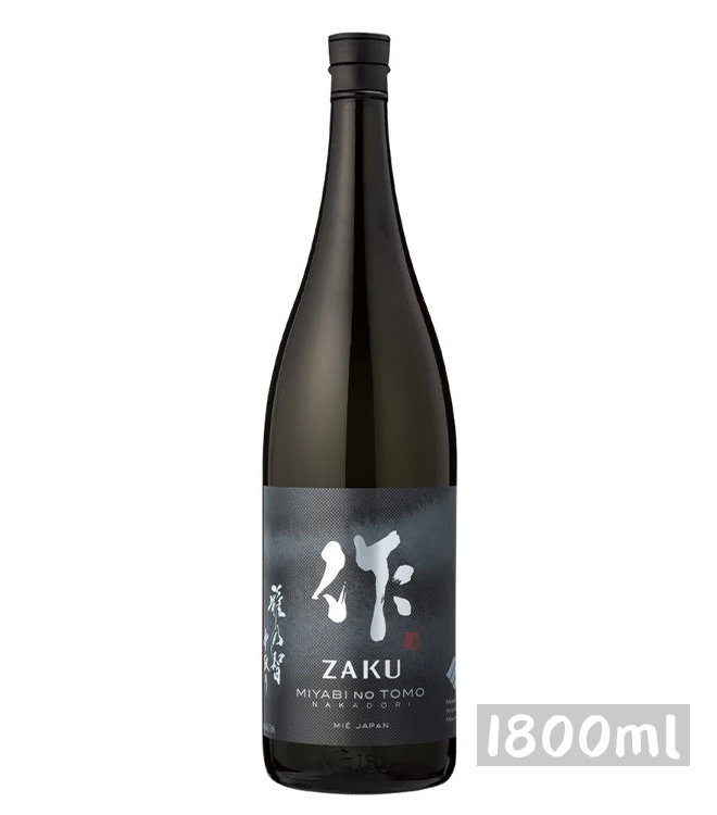 作 雅乃智 中取り 純米大吟釀 1800mL