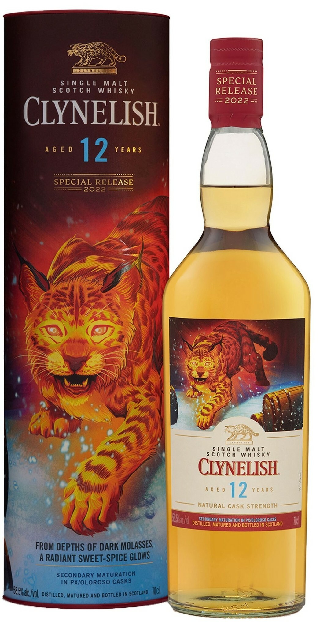Clynelish 12 Year The Wildcats Golden Gaze (2022 Special Release)