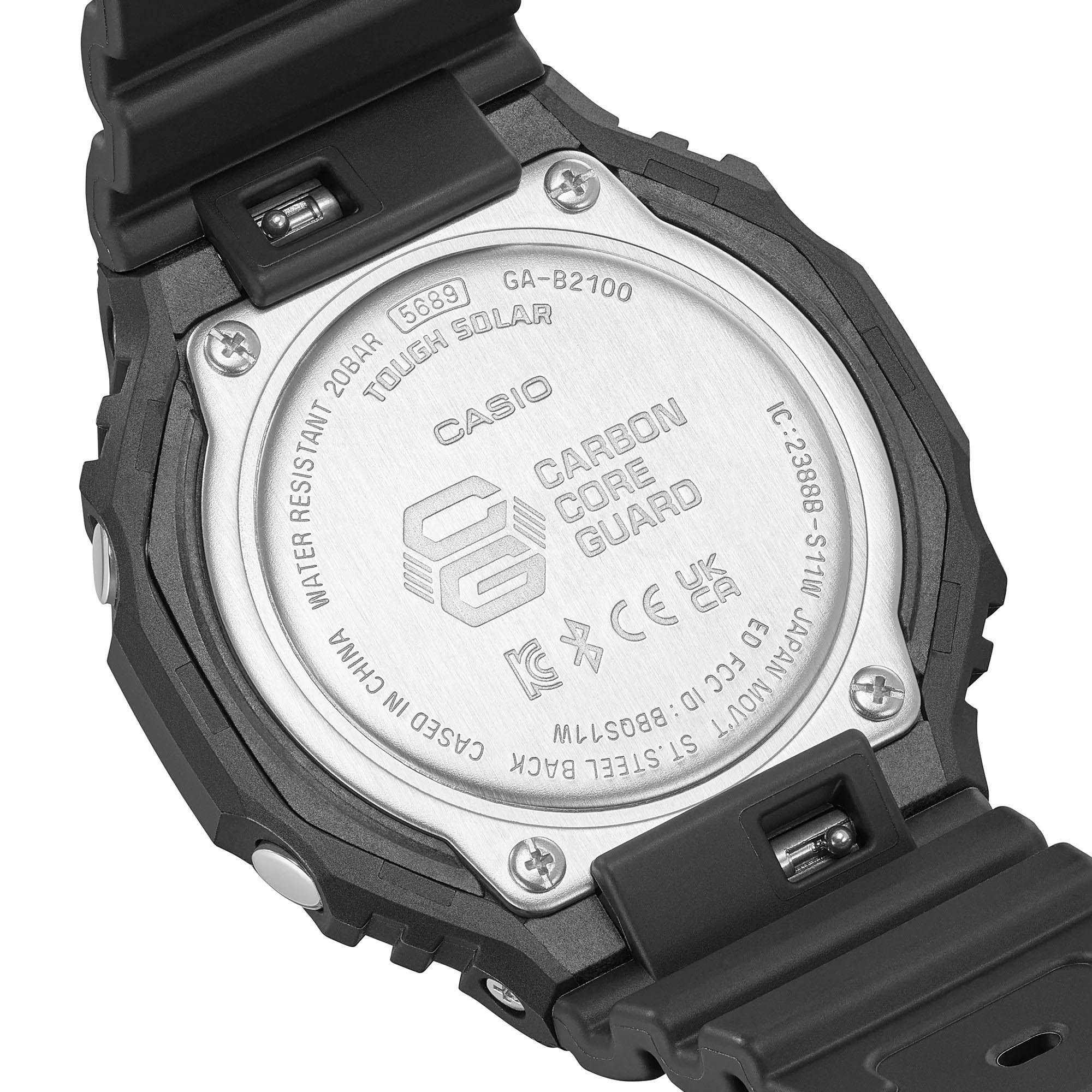 G-Shock Mens 200m Carbon Core Bluetooth Solar - GA-B2100-2ADR– TCS Online