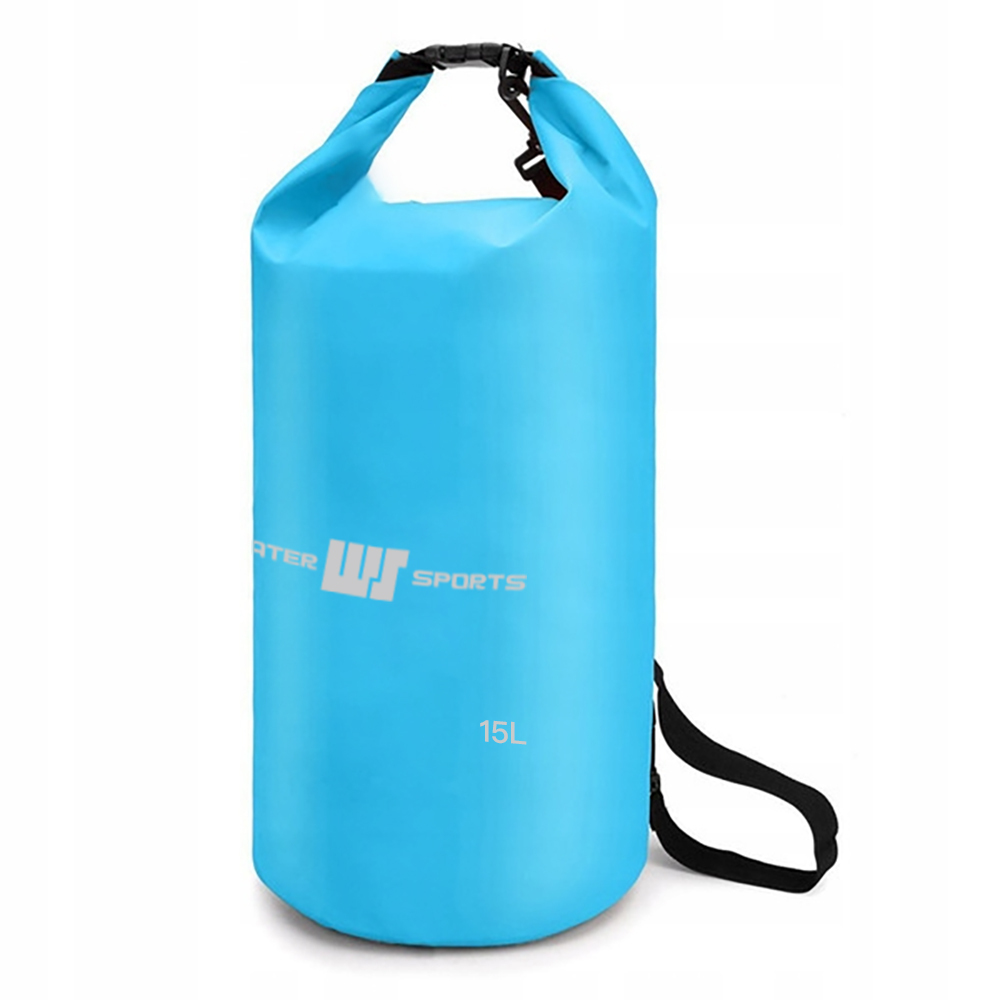 PVC 經典圓筒防水雙肩包 15升