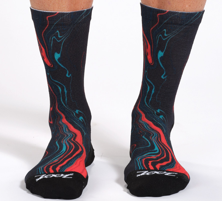 Zoot 6inch sock Lava