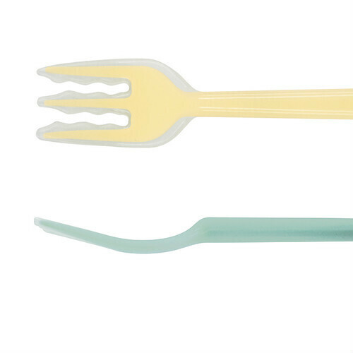 OKABE 鋸齒矽膠叉子