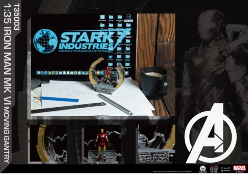 《 Iron Man 鐵甲奇俠》微縮場景系列 MK-6 移動機械臂T35003