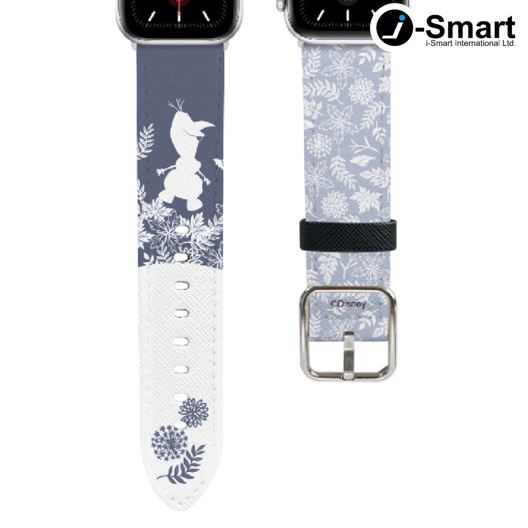 Disney-Apple Watch Band-Leather Series-Frozen Series-Olaf