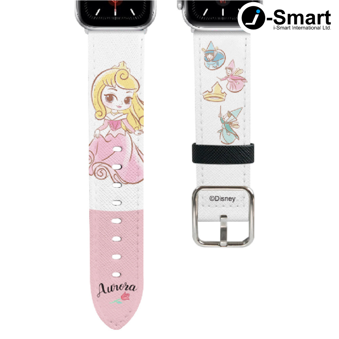 Disney-Apple Watch Band-Leather Series-Cute Aurora