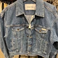 [S] CALVIN KLEIN JEAN JACKET,DENIM BLUE, SP40581388-40KP785420 (SCK212)