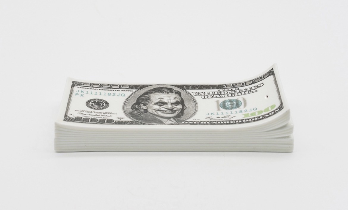 小丑美金 陶瓷 限量 線香座