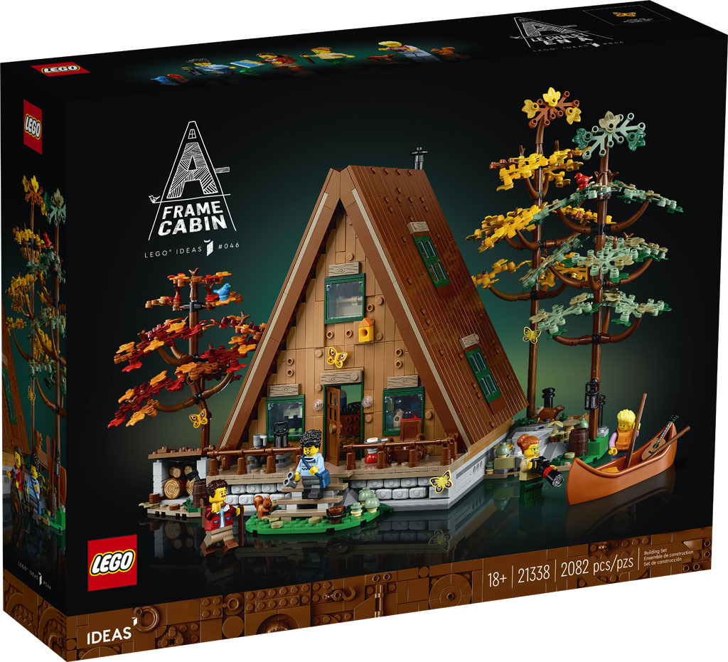 LEGO 21338 A-Frame Cabin 三角小木屋 (Ideas)