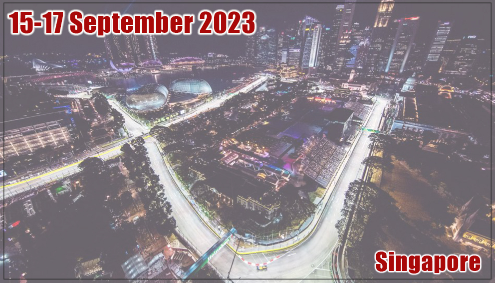 F1 - Singapore|15-17 September 2023|R16