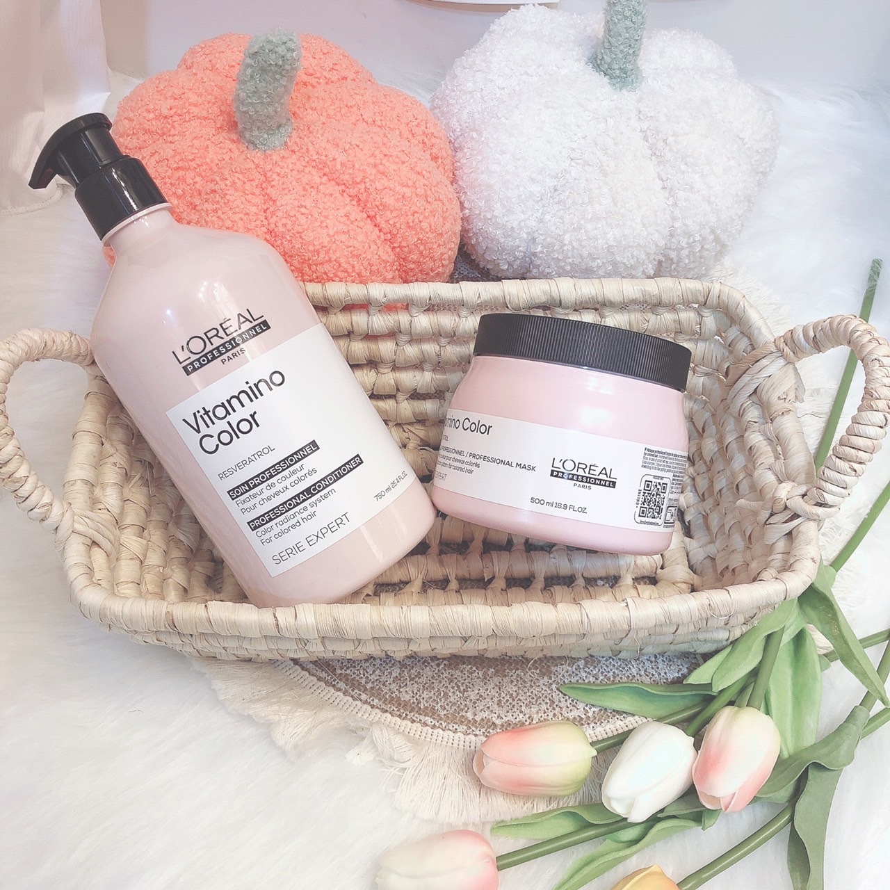 LOreal 萊雅 絲漾博飽和護色髮膜 500ml