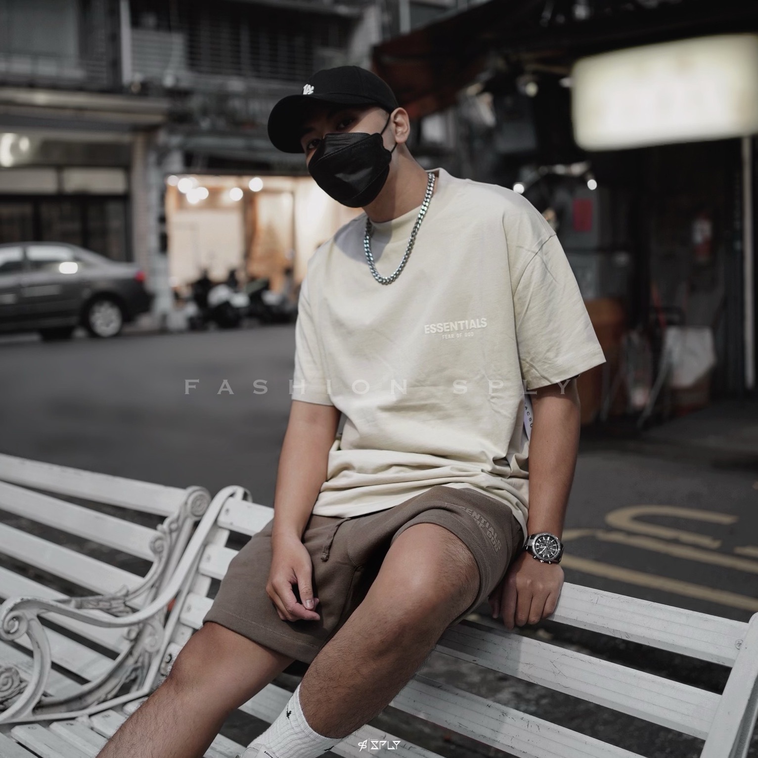 Fear of God Essentials SS22 T-Shirt 小麥米白 短袖