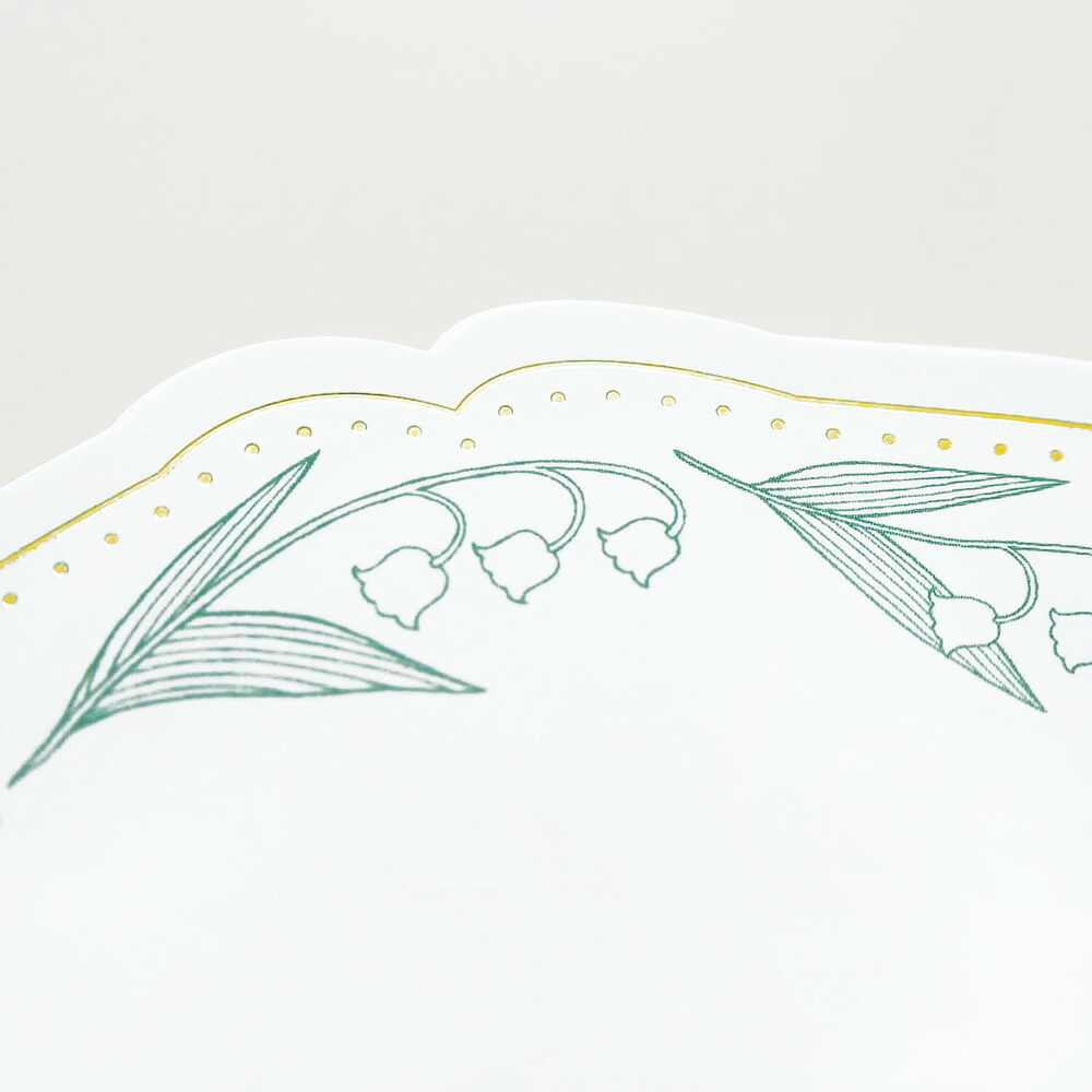 玫瑰 活版印刷便箋信封組 小卡片｜日本 EL COMMUN