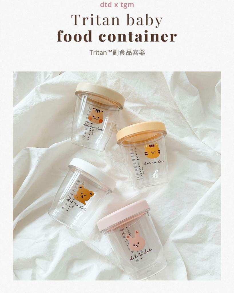 (現貨) DTD 輔食容器 (1set 3pc)