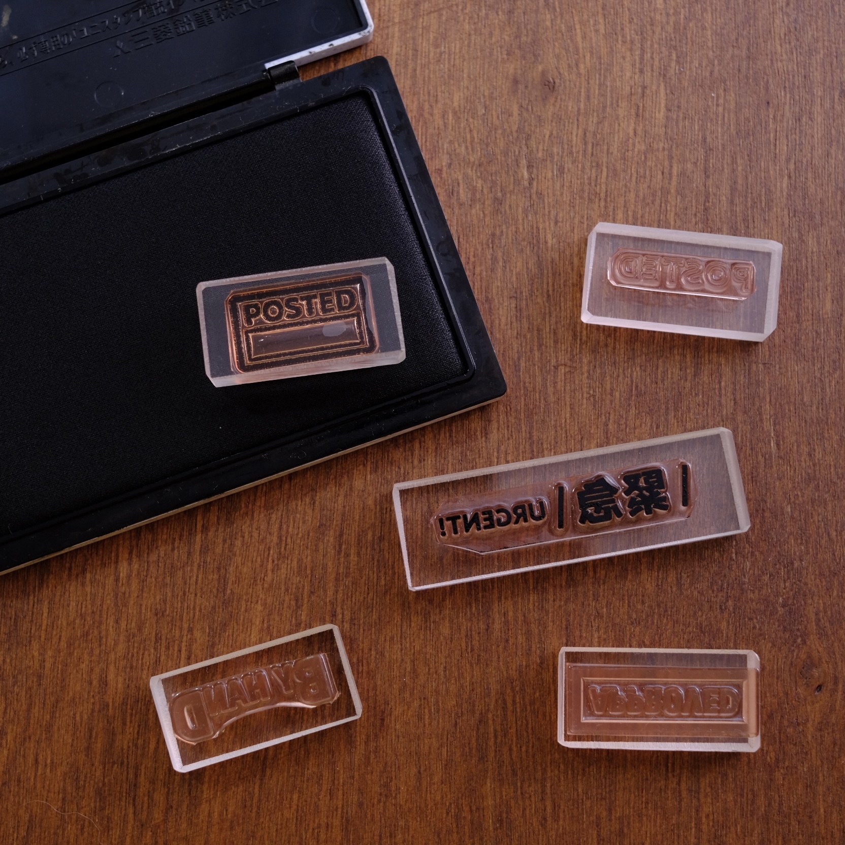 辦公商務 膠版印章｜一分之一工作室 臺灣