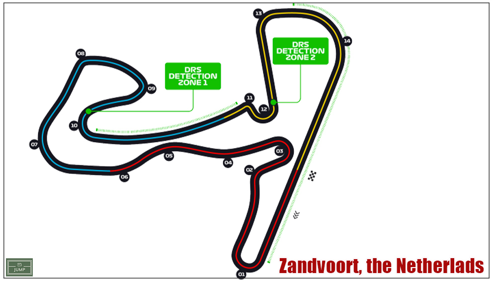 F1 - Zandvoort, the Netherlands|25-27 August 2023|R14