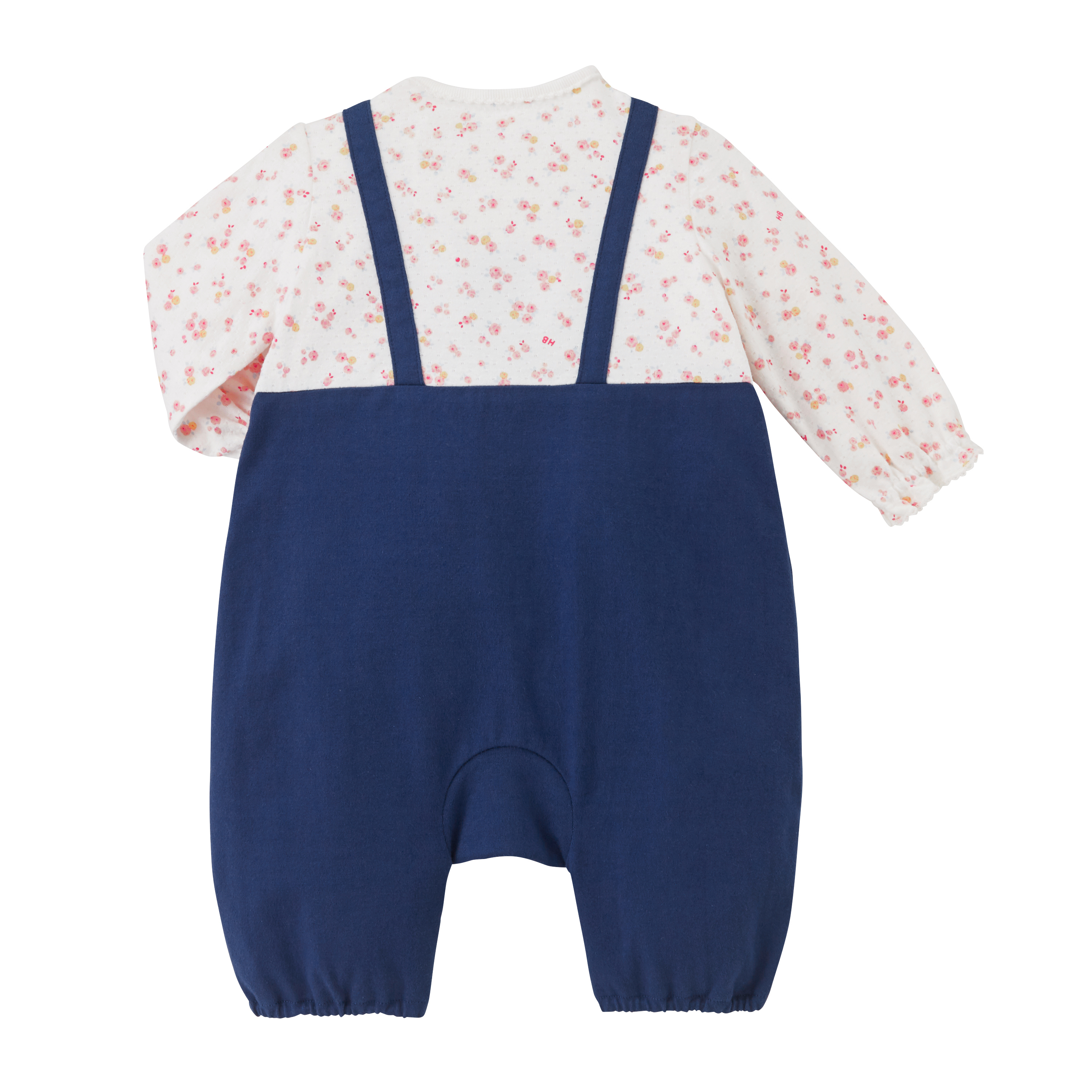 碎花小兔子連體服